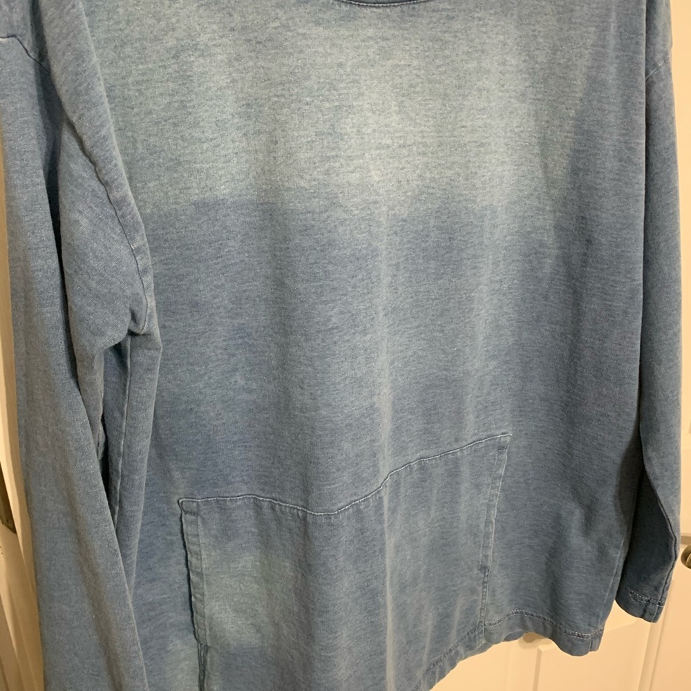 Indigo pure Jill denim look top